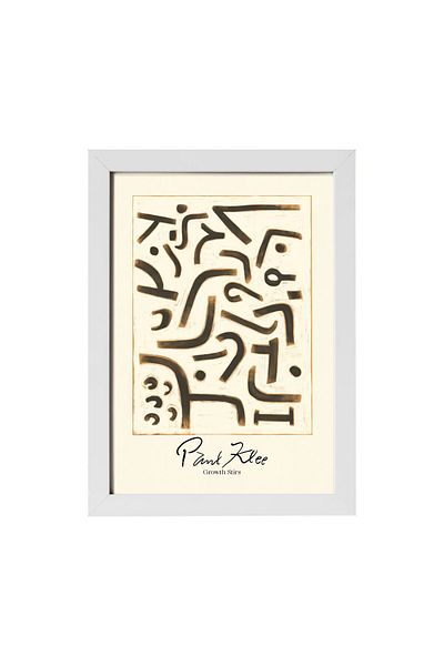 KAYNOCK Paul Klee Growth Stirs, Modern, Artă contemporană, Artă, Poster Pictură Design digital Pictură