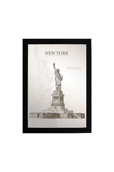 KAYNOCK Statuia Libertății, New York, Poster Pictură Design digital Pictură