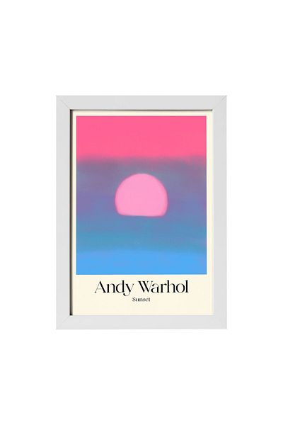 KAYNOCK Andy Warhol Sunset 2, Modern, Artă contemporană, Poster Pictură Design digital