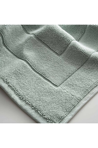 Green Black Πετσέτα ποδιών Elena σε χρώμα μέντας