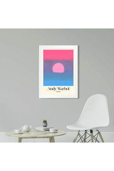 KAYNOCK Andy Warhol Sunset 2, Modern, Artă contemporană, Poster Pictură Design digital