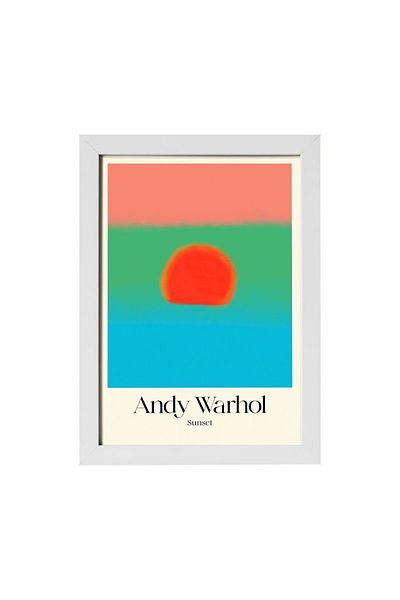 KAYNOCK Andy Warhol Sunset 5, Modern, Artă contemporană, Artă, Poster Pictură Design digital