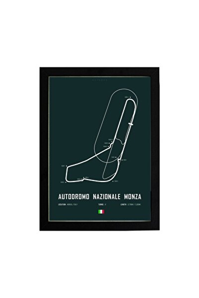 KAYNOCK Italian Grand Prix, Monza, Ferrari, Formula 1 Pist, F1 Poster Tablo