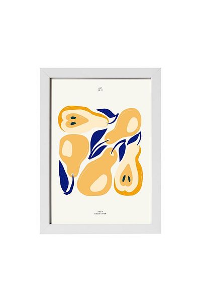 KAYNOCK Pere, Fructe, Minimalist, Decor pentru casa, Decor pentru cafenea de bucatarie Poster Tablo