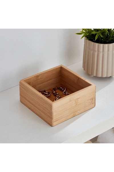Home Box Natura Drawer Organiser - 15x15.5x6.8 cm
