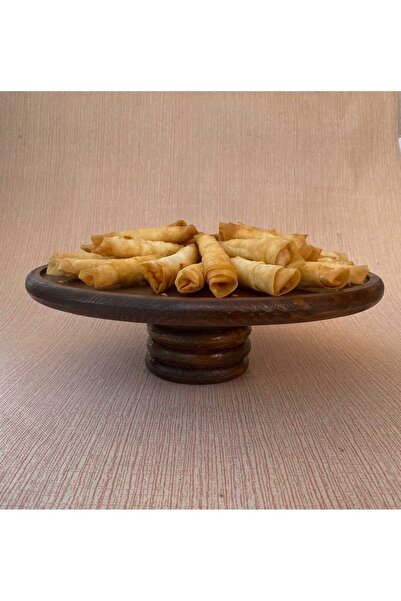 MSAY ahşap 30 cm servis tabağı