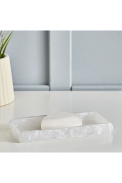 Home Box Orion Polyresin Bath Tray
