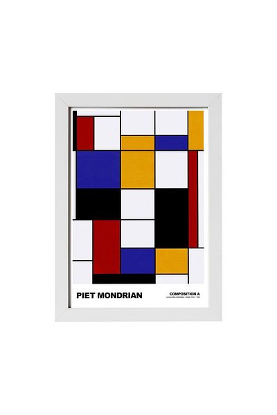 KAYNOCK Piet Mondrian Composition A, Μοντέρνα, Σύγχρονη Τέχνη, Τέχνη, Πίνακας Αφίσας Πίνακας Ψηφιακού Σχεδιασμού