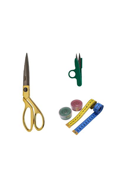 TDM Original Fabric Jeans Leather Cut Professional Tailor Scissors Large Size and String Cutter Snap Scissors