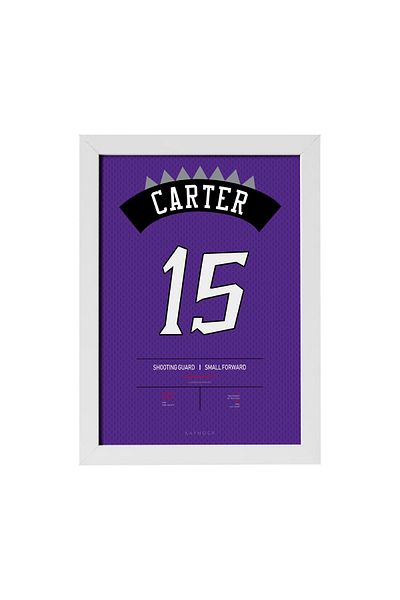 KAYNOCK Tricou Vince Carter, Toronto Raptors, Nba, Baschet, Pictură Poster