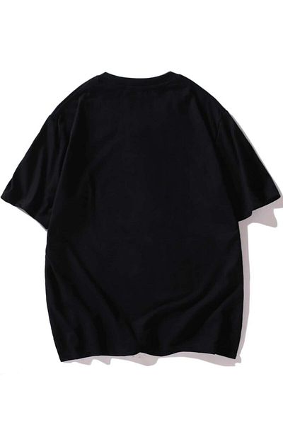 Know Ανδρικό μαύρο μπλουζάκι Tokyo Japan Printed Oversize T-shirt