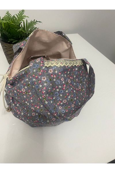 NESLİHAN HOBİ ATÖLYESİ The Pot & Borcam carrying bag 5 LT is suitable for pots and large debts.