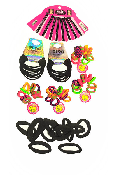 DNG STORE 94 bucăți de agrafe de păr, agrafe de sârmă și agrafe de cauciuc, a...