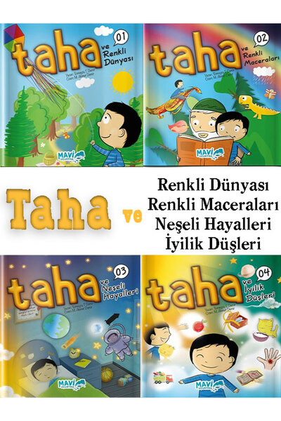 Semerkand Çocuk Yayınları Taha Serisi مجموعة من 4 كتب
