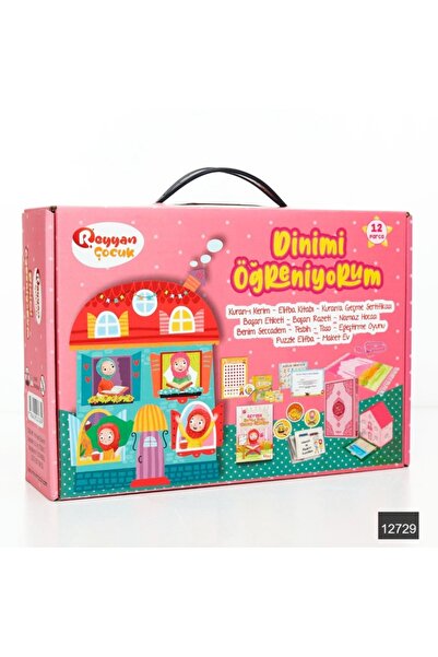 TABASAFE Reyyan Çocuk 12 Parça Dinimi Öğreniyorum Seti