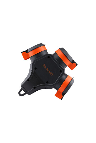 Badem10 مقبس IP54 مكون من 3 قطع - قابس لاسلكي مؤرض ومقاوم للأطفال أحادي الطور