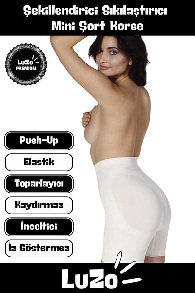 LuZo Premium Series - Non-Marking, Non-Slip Lifting Shorts Corset