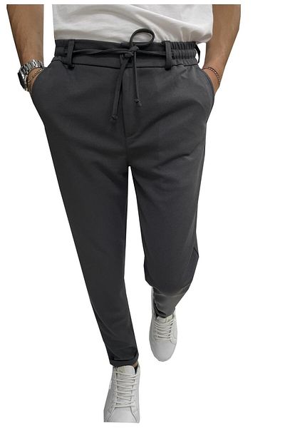 DENİM LONİ Wooking Men's Jogger - Flexible, Elastic Waist, Slim Fit Lycra Basic Cotton