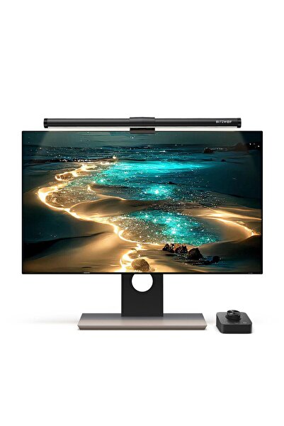 BlitzWolf BW-CML5 Monitör Işık Çubuğu Dokunmatik / Kablosuz Kumanda Kontrol Monitor Light Bar Göz Koruma