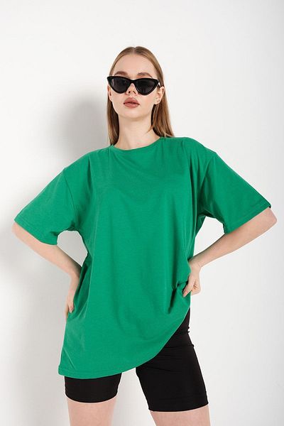 Know Γυναικείο πράσινο μπλουζάκι Oversize