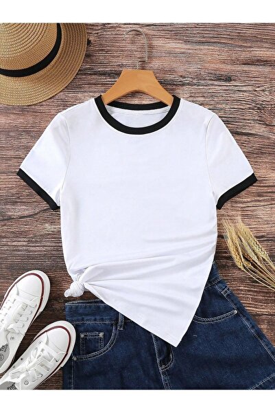 Know Uniszex 3 csomag fésült pamut Interlock póló sötétvörös fehér