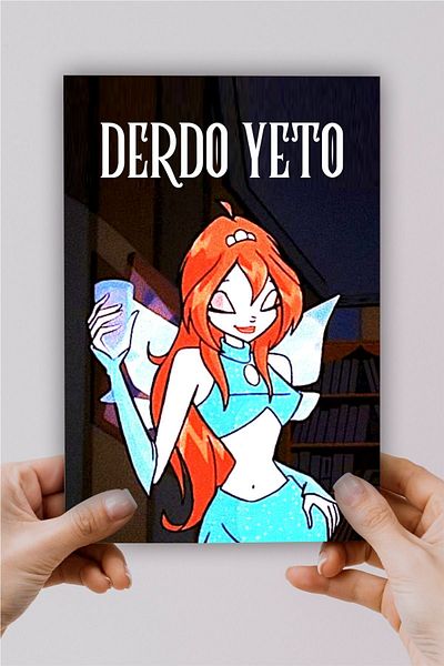 SARANG Caiet A5 Winx Bloom Derdo Yeto imprimat (50 coli)
