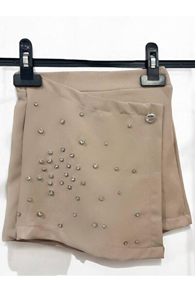 Zekids Πέτρινη Κεντημένη Κοριτσίστικη Σορτς Φούστα