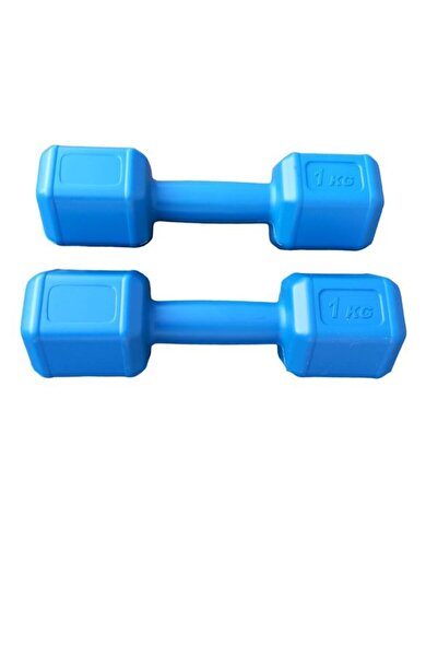 Spin Dambıl Seti Mini 1 Kg X 2 Adet Toplam : 2 Kg Mavi