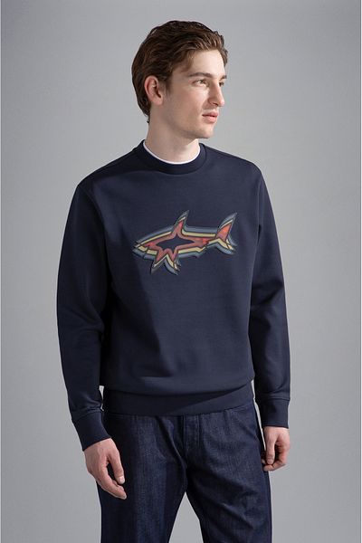 PAUL&SHARK Men's Knitted Sweatshirt - C.W.Cotton