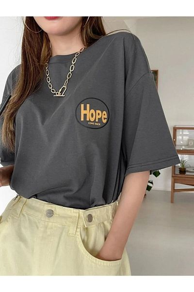 Know Zakouřené tričko s logem Hope