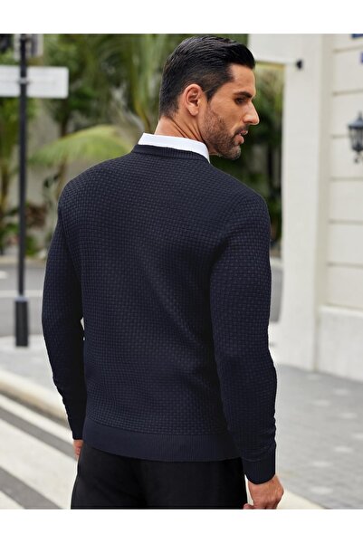 youknitwear you Marco Men's Knitwear Sweater - Crew Neck