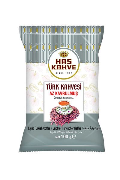 Has Kahve Shortly Roasted Has Turkish Coffee 100 Gr
