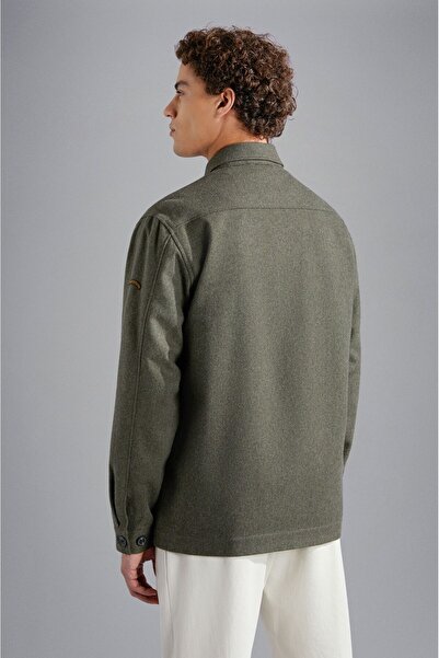 PAUL&SHARK MEN'S WOOLLEN OVERSHIRT