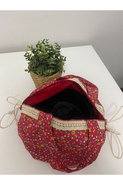 NESLİHAN HOBİ ATÖLYESİ The Pot & Borcam carrying bag 5 LT is suitable for pots and large debts.