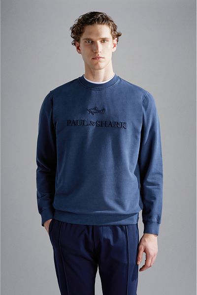 PAUL&SHARK Men's Knitted Sweatshirt - C.W.Cotton