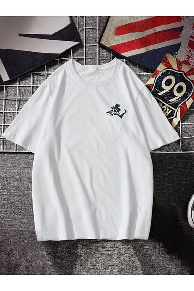 Know Ανδρικό μπλουζάκι με στάμπα Devil Back Oversize