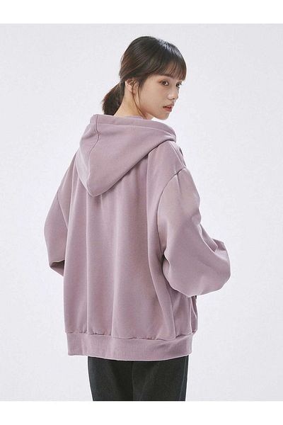Know Cardigan cu fermoar pentru femei, cu 3 fire, liliac violet