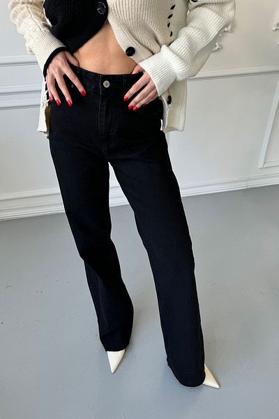 MAGARDE Anthracite Cut-Cut Jeans