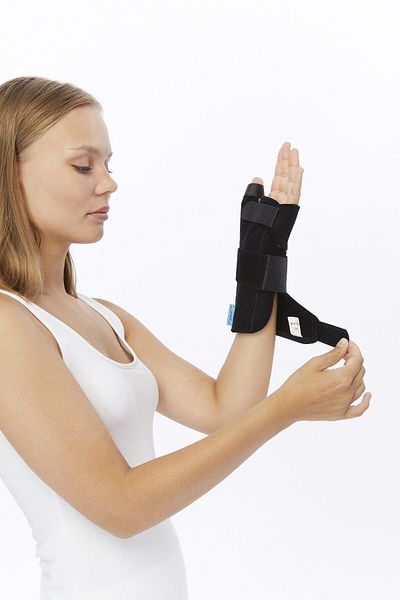 ALFATEKS Left Wrist - Hand Wrist Brace with Thumb Support, Hand Wrist Sprains and Zedecans