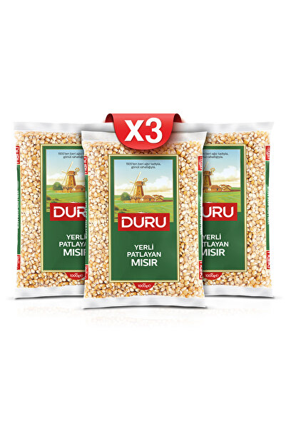 Duru Bulgur 3'lü Patlayan Mısır 1 kg