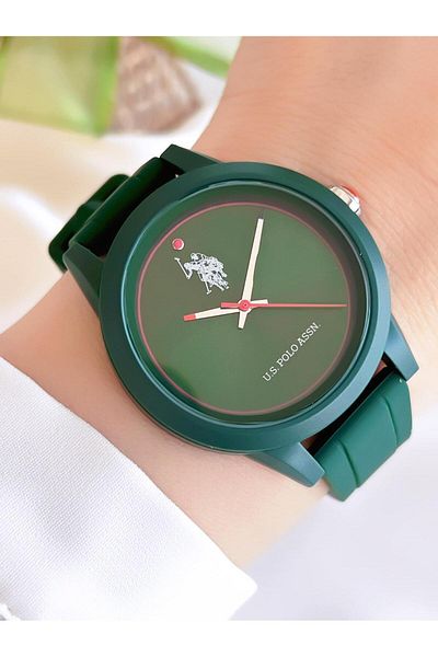U.S. Polo Assn. U.S. Polo Assn 5 Atm Water Resistant Silicone Cord Sports Women's Wristwatch - Uspa.2007.B08