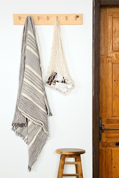 Befera Design Muslin Peshtemal Bathroom Beach Towel 4 Layers 100% Cotton 90x170 Cm Striped Peshtemal