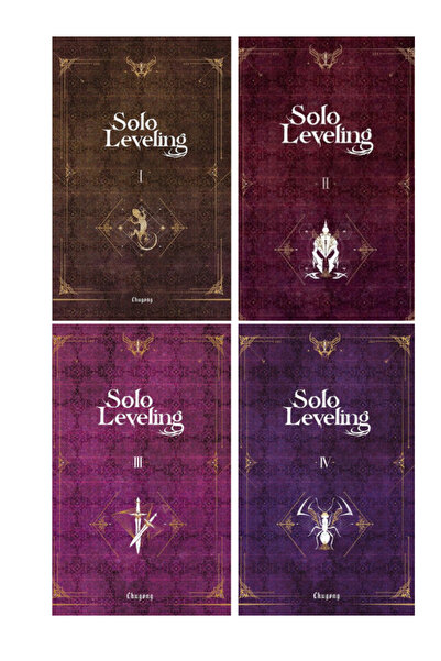 Komikşeyler Yayıncılık Solo Leveling Novel 1-2-3-4 Seri Set