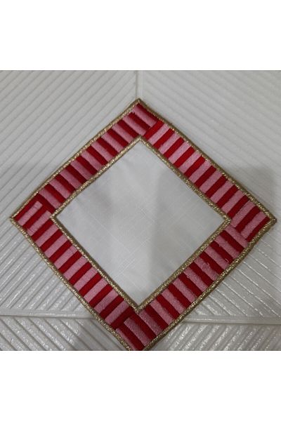 umut züccaciye 6 Pieces Red Modern Design Studio Coffee Presentation Napkin