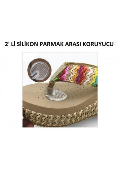 CNGZSHOP 2 Adet Parmak Arası Koruyucu Ped Parmak Arası Terlik Için Parmak Kor...