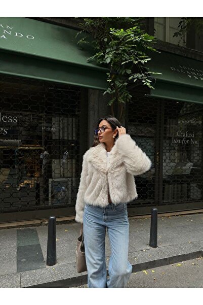 SUXİRCNHTMTS Luxuriöse Eleganz - Pelzmantel