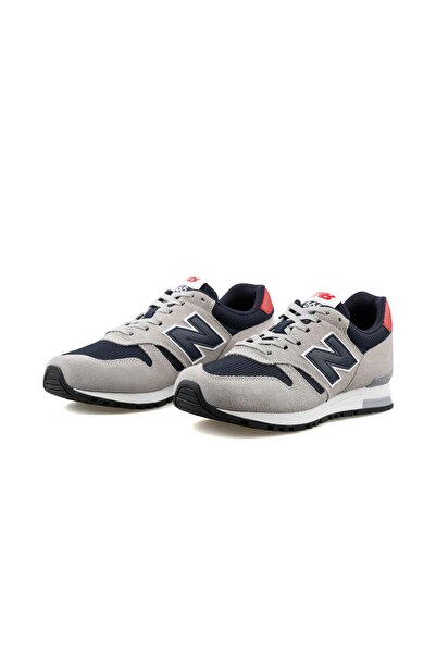 New Balance 565 Gri Lacivert Erkek Sneaker Günlük Spor Ayakkabı