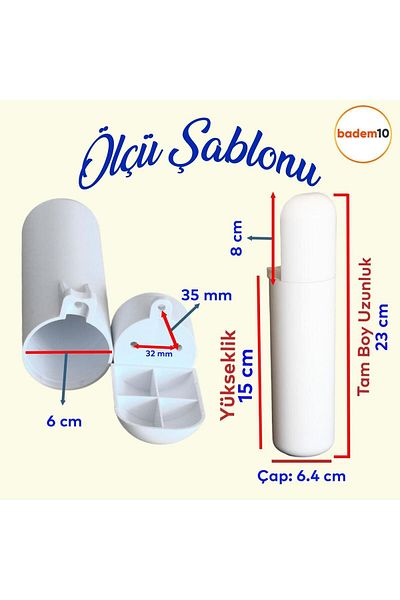 Badem10 Capsula Bohemian (PREMIUM) Mobila Canapea Unitate TV Fotoliu Baza Picior Picioare Alb Mat 15 Cm 4 Buc
