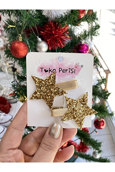 Toka Perisi Bebek Altın Yıldız ( Baby Gold Star ) Klips Toka