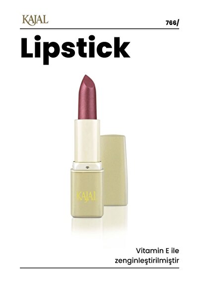 KAJAL Bordo Gül Ruj & Mulberry Lipstick - No: 766